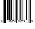 Barcode Image for UPC code 892600180745