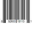 Barcode Image for UPC code 892600181131