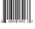 Barcode Image for UPC code 892600184033