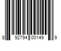 Barcode Image for UPC code 892794001499