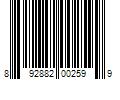 Barcode Image for UPC code 892882002599