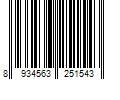 Barcode Image for UPC code 8934563251543