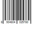 Barcode Image for UPC code 8934804025780