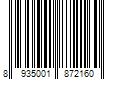 Barcode Image for UPC code 8935001872160