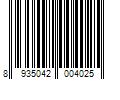 Barcode Image for UPC code 8935042004025