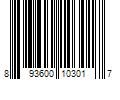 Barcode Image for UPC code 893600103017