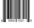 Barcode Image for UPC code 893600103215