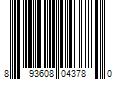 Barcode Image for UPC code 893608043780