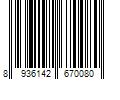 Barcode Image for UPC code 8936142670080