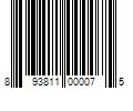 Barcode Image for UPC code 893811000075