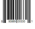 Barcode Image for UPC code 893869003301