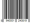 Barcode Image for UPC code 8940001240819