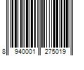 Barcode Image for UPC code 8940001275019