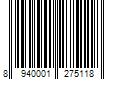 Barcode Image for UPC code 8940001275118