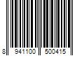 Barcode Image for UPC code 8941100500415