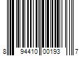 Barcode Image for UPC code 894410001937