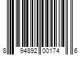 Barcode Image for UPC code 894892001746