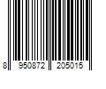 Barcode Image for UPC code 8950872205015