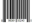 Barcode Image for UPC code 895361002400