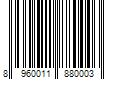 Barcode Image for UPC code 8960011880003