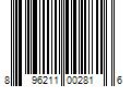 Barcode Image for UPC code 896211002816