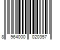 Barcode Image for UPC code 8964000020357