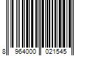 Barcode Image for UPC code 8964000021545