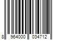 Barcode Image for UPC code 8964000034712