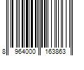 Barcode Image for UPC code 8964000163863