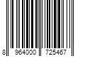 Barcode Image for UPC code 8964000725467