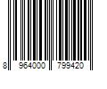 Barcode Image for UPC code 8964000799420