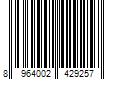 Barcode Image for UPC code 8964002429257