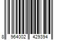 Barcode Image for UPC code 8964002429394