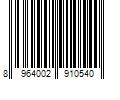 Barcode Image for UPC code 8964002910540