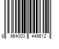 Barcode Image for UPC code 8964003449612