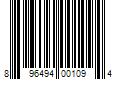 Barcode Image for UPC code 896494001094