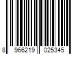 Barcode Image for UPC code 8966219025345