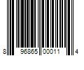 Barcode Image for UPC code 896865000114