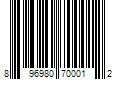 Barcode Image for UPC code 896980700012