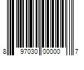 Barcode Image for UPC code 897030000007