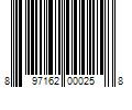 Barcode Image for UPC code 897162000258