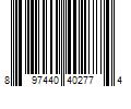 Barcode Image for UPC code 897440402774