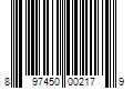 Barcode Image for UPC code 897450002179