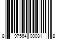 Barcode Image for UPC code 897564000818