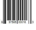 Barcode Image for UPC code 897585000163