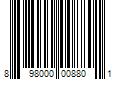 Barcode Image for UPC code 898000008801