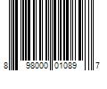 Barcode Image for UPC code 898000010897