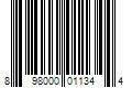 Barcode Image for UPC code 898000011344