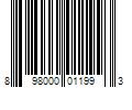 Barcode Image for UPC code 898000011993