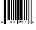 Barcode Image for UPC code 898000013676